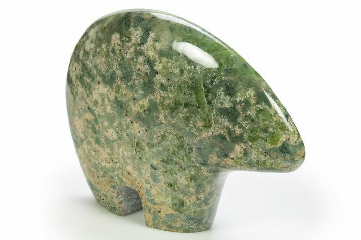 Polished Green Jasper/Agate Bear - California #311517